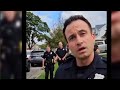 That Awkward Moment a Cameraman Takes on a DOZEN Cops
