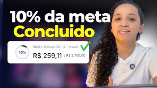 Alcancei 10% da Meta de Dividendos - Rumo à Independência Financeira!