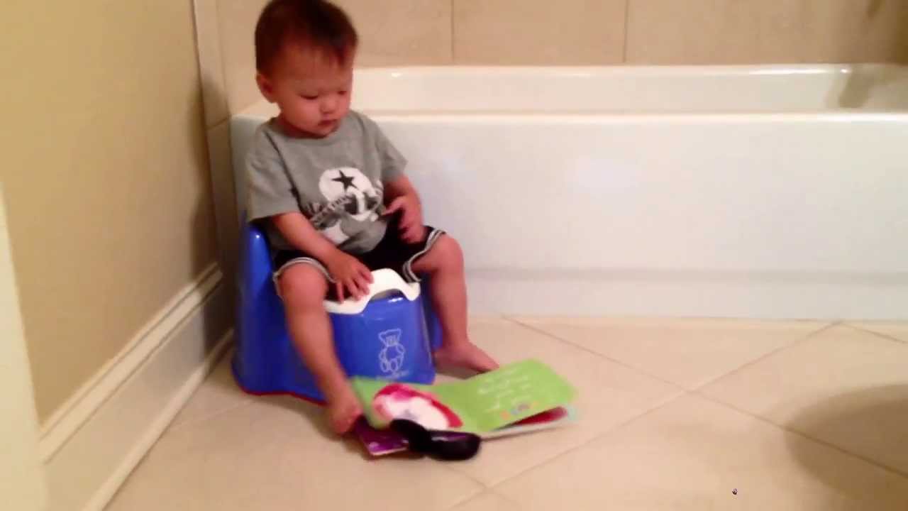 Potty Training with ToddleGreen Flushable Potty Liners YouTube