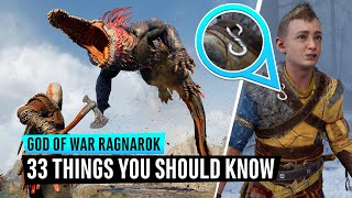 God of War Ragnarök details you may have missed