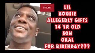 Celebrity LIL BOOSIE RESPONDS TO ALLEGEDLY GIFTING 14 YR OLD SON WITH ORAL FOR BIRTHDAY Profile