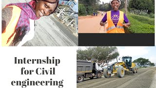 Civil  engineering  Internship  experience/ Makerere  university  student