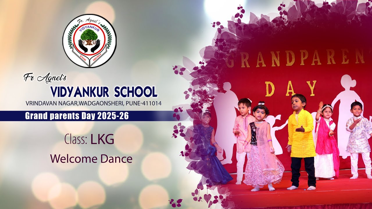 Welcome Dance by LKG Kids | Grandparent’s Day Celebration 2025-26 | Fr ...