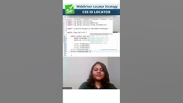 CSS ID Locator | Locator Strategy | Selenium WebDriver | STAD Solution