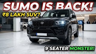 Tata Sumo 2026 Finally Returns! 😱 9 Seater SUV at ₹8 Lakh?New Tata Sumo 2026 Launch Update₹8 Lakh