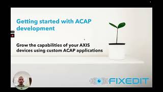 What is an ACAP application? How to build a software product on an AXIS camera screenshot 4