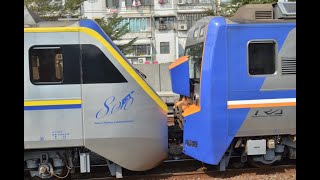 20150211 - 台鐵樹林站 8208次 E300型機車+EP735+EP822樹林進場