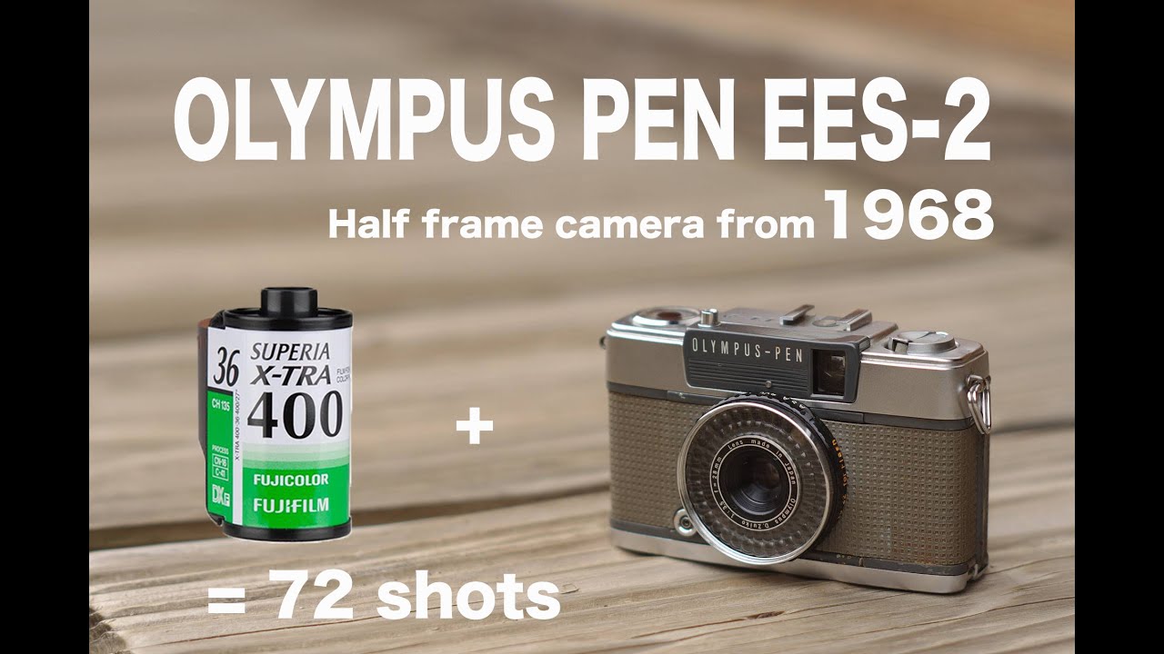 Olympus PEN EES-2 on hand quick look review - How to load a vintage film  camera pen ee 如何入菲林 文青相機