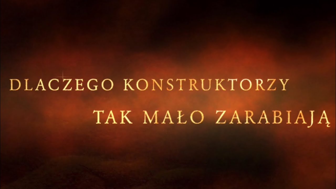 #86 DLACZEGO KONSTRUKTORZY TAK MAŁO ZARABIAJA?, THE EXPERT, WSPOMNIENIA KONSTRUKTORA