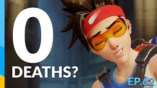 Going for ZERO deaths with Tracer | Overwatch Road To Top 500 - Ep.62 screenshot 2