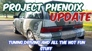 Mid Engine Turbo V6 Geo Metro,Tweaks and tuning for Project Phenoix #nonamenationals #swap