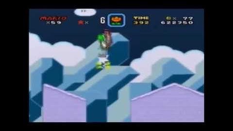 SMW Return to Dinosaur Land Walkthrough - Frozen Valley 2