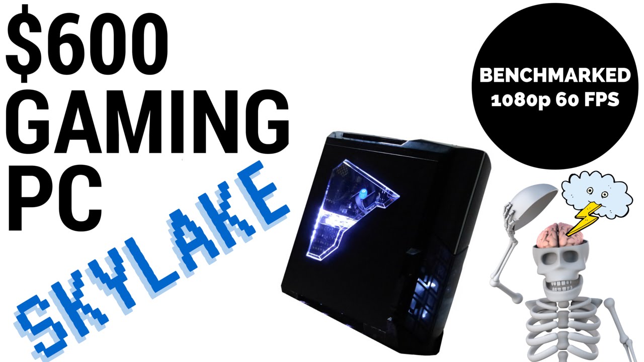 Budget Skylake Gaming PC build for 2016 + 1080p Benchmarks!