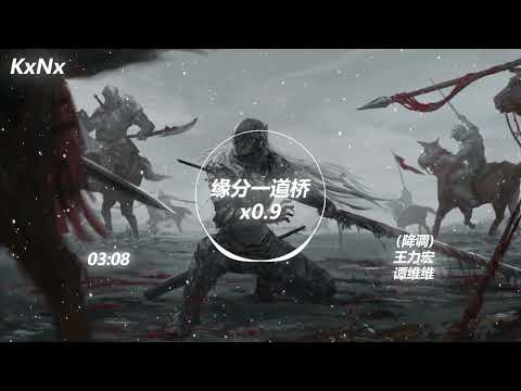 缘分一道桥x0.9（降调）王力宏,谭维维（抖音热门歌曲）KxNx