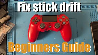 How to Fix Joystick Drift on PS4 Controller (Cleaning the Potentiometer) screenshot 5