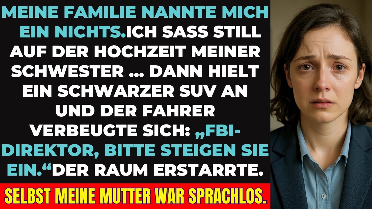 Sie lachten mich aus – bis auf der Hochzeit der SUV kam und ich zur FBI-Direktorin wurde