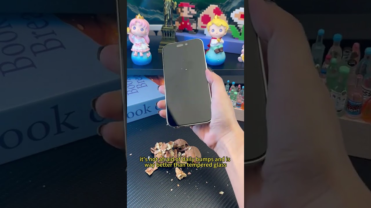 Durable protection: tempered glass has you covered!