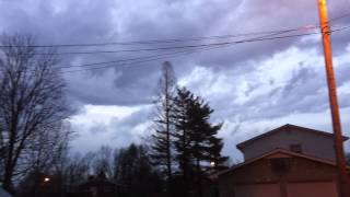 Tornadic Storm in Knoxville, TN March 2nd, 2012 (Part 3, 6:38PM)