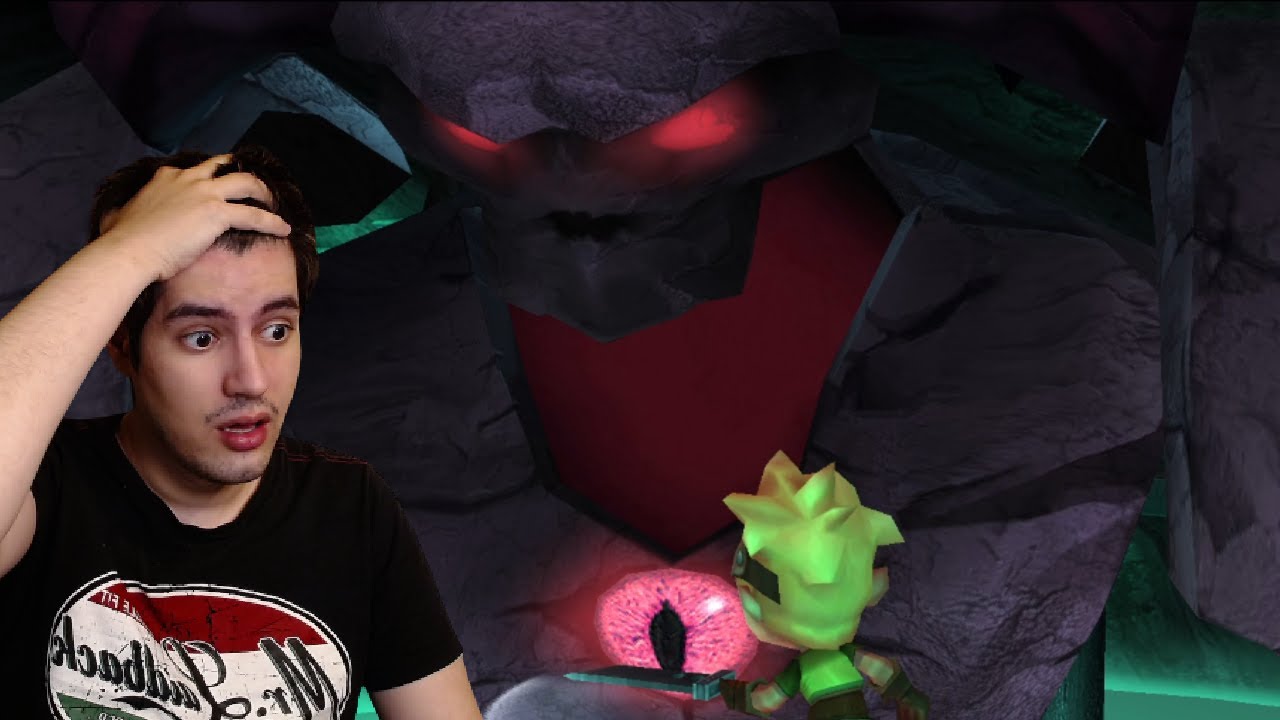 The final Boss fight of Evoland