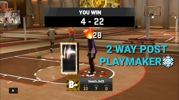 🔥MY NEW GAME BREAKING 6"8  2 WAY POST PLAYMAKER🔥