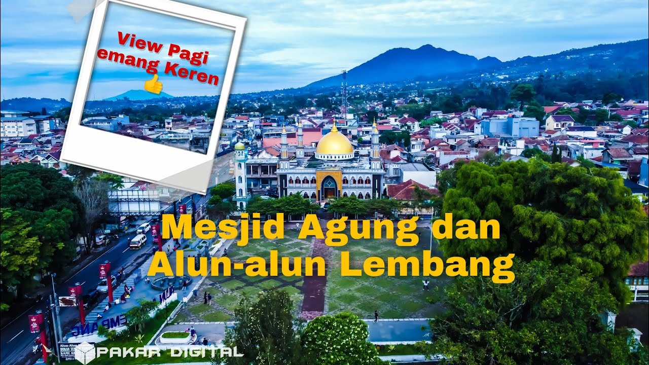 Mesjid Agung dan Alun-alun Lembang - Bandung