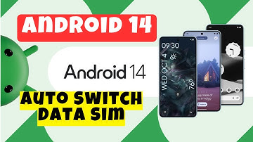 Auto Switch Data Sim Android 14 || How to set auto switch data sim || Auto Switch Data sim issue fix