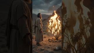 దేవుడు మోషేతో మాట్లాడిన క్షణం ✝️🔥 #biblical #powerofgod