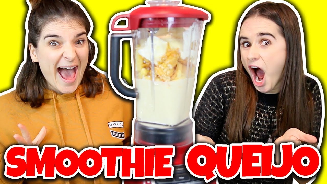 DESAFIO DO SMOOTHIE *GIGANTE* DE QUEIJO!!!😱
