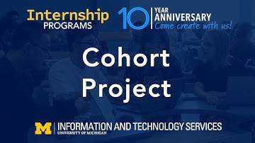 Cohort Project Experience for ITS Interns