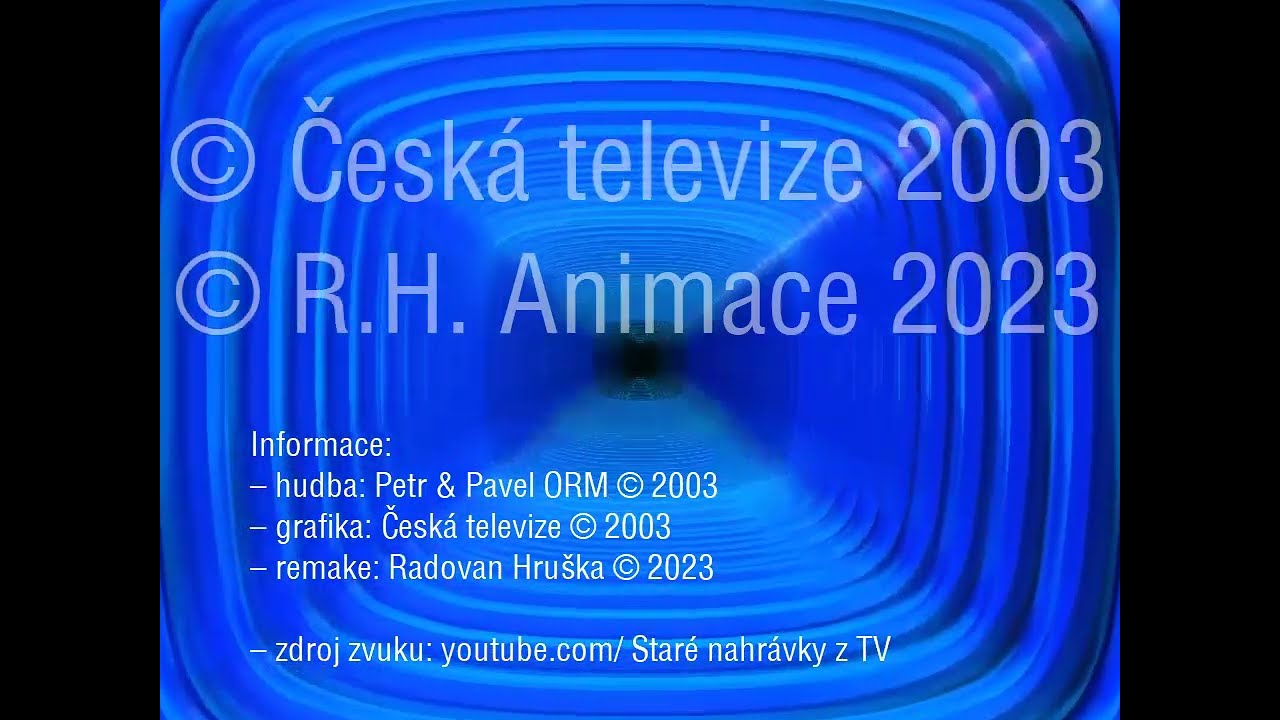 2023 #36 — Grafické šablony ČT1 a ČT2 (2003–2005)