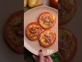 Quick and easy tomato omelet ring using the microwave #shorts  #soyummy