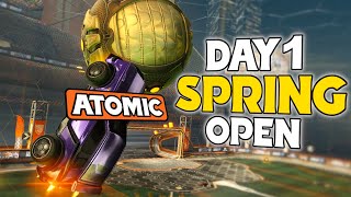 INSANE WALL REDIRECT!! | RLCS NA SPRING OPEN DAY 1
