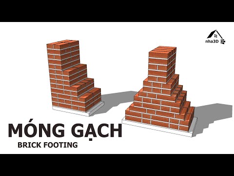 Video Móng gạch - Brick footing - youtube