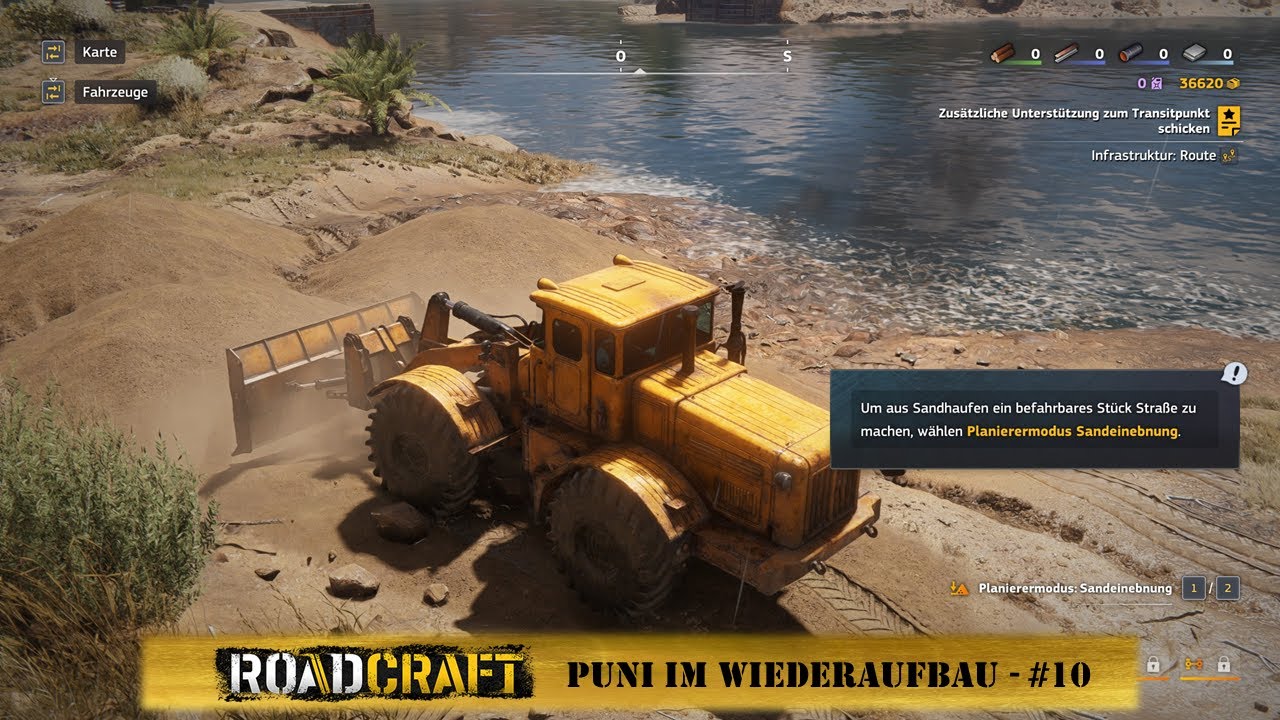 Roadcraft Routes Roadcraft Teil 10 | Planieren und Route erstellen - YouTube
