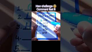 word challenge😎#shortsfeed #viral #art #calligraphy #challenge