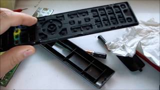 OEM Panasonic Remote Control Originally Supplied with SCHC25 And SC-HC25 Pulizia contatti telecomando tv Panasonic Cleaning Panasonic remote control contacts