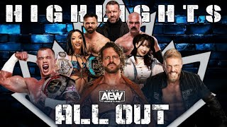 Aew All Out 2025 - Highlights