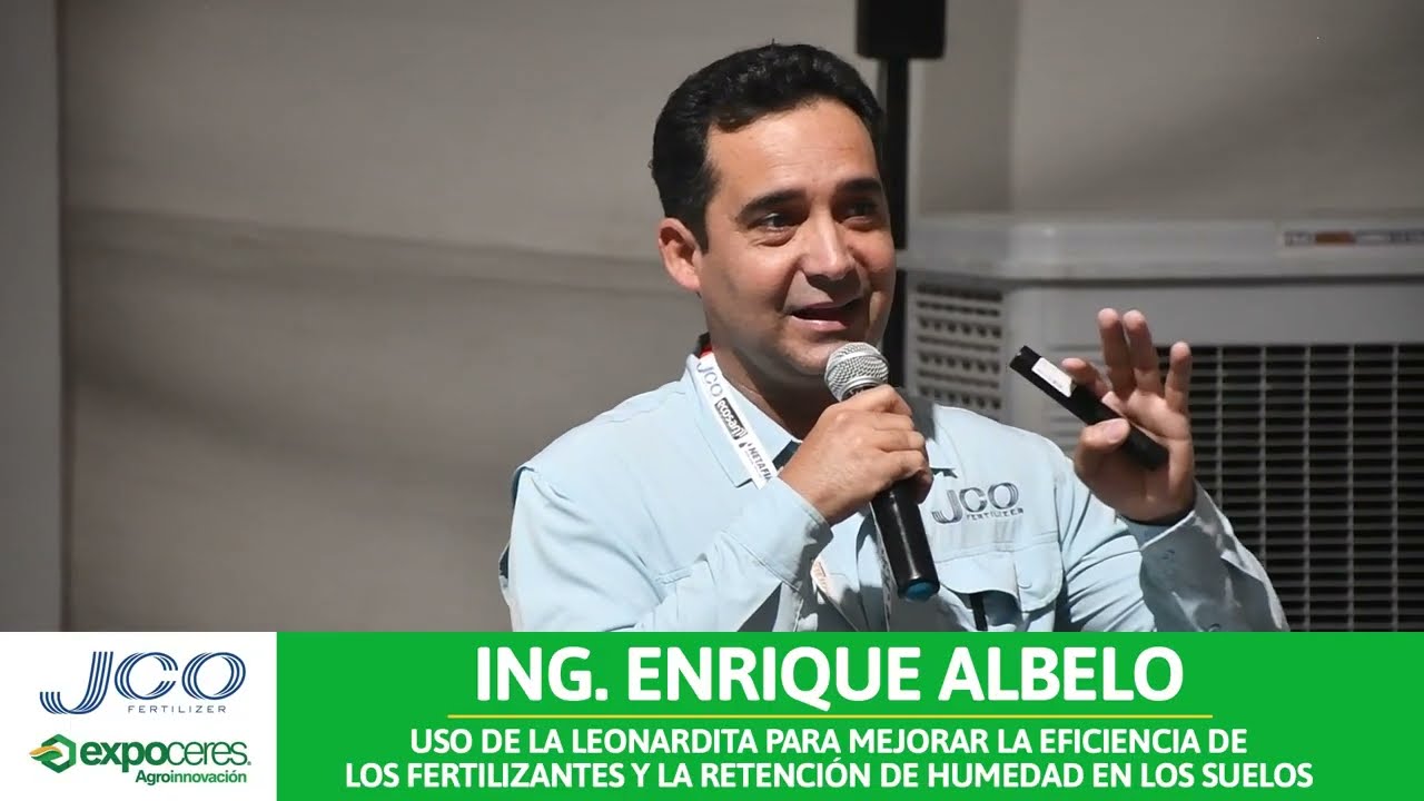 Conferencia sobre el uso agrícola de la leonardita impartida por el Ing. Enrique Albelo Expoceres23
