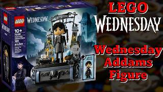 Lego Wednesday Addams Figure - Lego Speed Build 493
