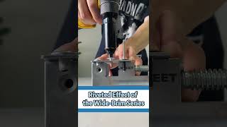 Riveted Effect of the Wide Brim Series