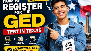 How to register for the GED test in Texas Update
