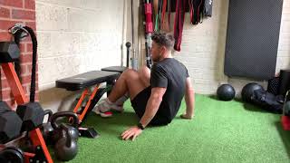 Hamstring Bridge Drop-Set at Home