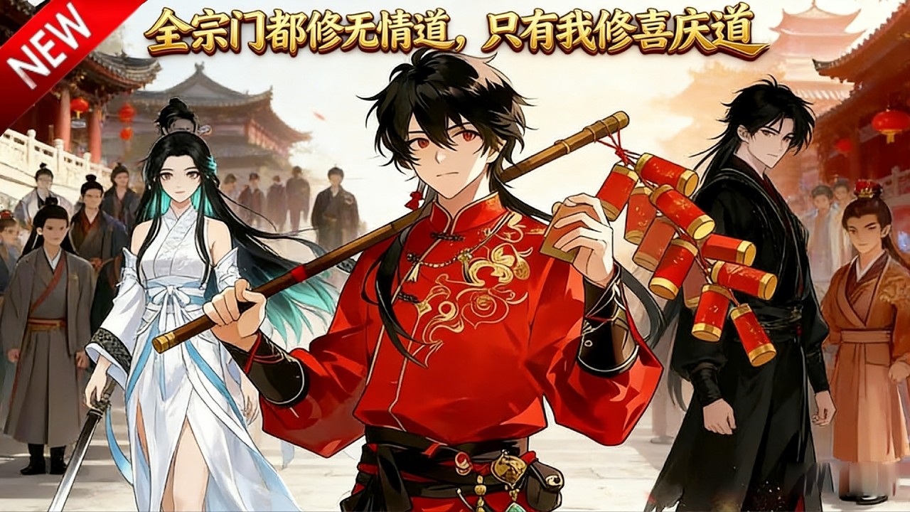 💥【新番上线】鞭炮炸穿仙界，凭春节体质硬刚诸神，将修仙界改造成狂欢乐园！《全宗门都修无情道，只有我修喜庆道》全集 Multi SUB #热血 #漫剧 #动漫魔女