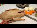 Простой рецепт гуся в мультиварке. A simple goose recipe in a multivariate