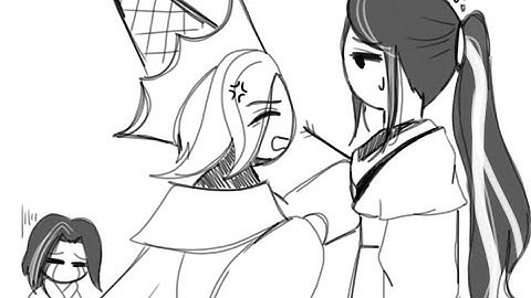 Pure Vanilla Cookie scolding Dark Cacao and Dark Choco cookie.. 🍦🍫 // Cookie Run Kingdom