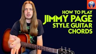 Jimmy Page Techniques - How to Play Jimmy Page Style Guitar Chords chords