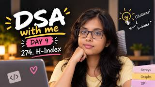 Day 9/150: H-Index | LeetCode 274 | Top Interview 150 #leetcode #dsa #problemsolving