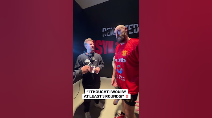 Tyson Fury reacts to his rematch defeat to Oleksandr Usyk 🗣️ 😱