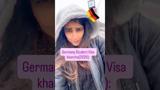 Student visa cost in Germany 🇩🇪