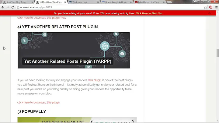 10 Must Have WordPress Plugins
